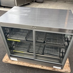 美品 中古品 日本ヒーター機器 セルフホットフードショーケース SCS62H-2 100V 2022年 動作問題なしの画像