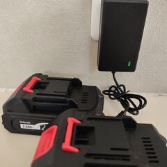 🔶新品🔶 充電式草刈機 マキタ対応 バッテリー2個の画像