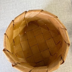 南国風カゴ幅約15センチ×高さ7センチ程の画像