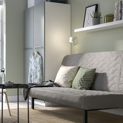 IKEA ソファベッド セミダブル NYHAMN ニーハムンの画像