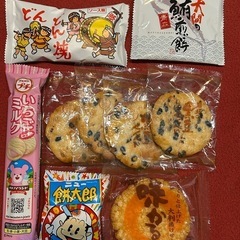 和菓子&スナック菓子&おかき大量セットの画像