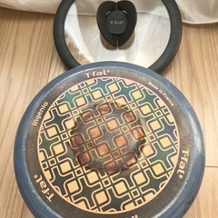 T-fal フライパン2点セット 蓋付き 取っ手外せる 深型の画像