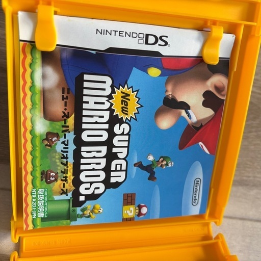 【匿名配送】マリオニンテンドーDSホルダー　３ＤＳ写真コンテスト入選品　未使用 匿名配送】マリオニンテンドーDSホルダー 3DS写真コンテスト