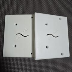 ディアウォール２×４中間ジョイントホワイト　2個セット の画像