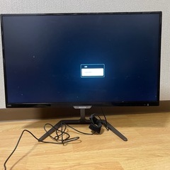 液晶ディスプレイPHILIPS 246E7Q 2017年の画像