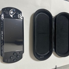 PSP 本体　ブラック　状態良　ケース付きの画像