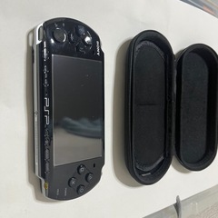 PSP 本体　ブラック　状態良　ケース付きの画像