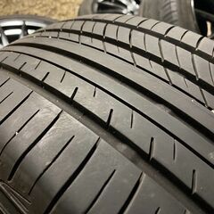 225/45R18 東北6県無料配送対応‼️爆安‼️①超超超バリ溝❗国産 ヨコハマ製 ❗ アルミ付き 国産 タイヤ !!　サマー　タイヤの画像