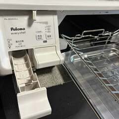 Paloma every chef パロマ都市ガスコンロ PA-360WHA-L 水無し両面焼きグリルガスコンロ 2015年製 Used/キレイの画像