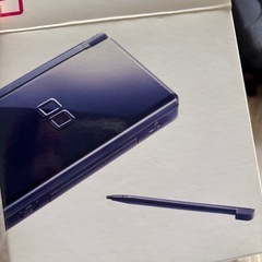 【訳あり】ニンテンドーDS Lite ネイビーブルー 本体・タッチペン・箱付き ジャンクの画像