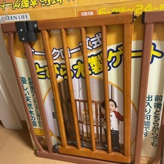 とびら木製ゲートの画像