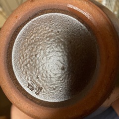 信楽焼き花瓶いらぼ松皮の画像