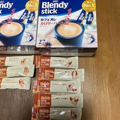 ブレンディースティック.カフェオレカロリーハーフ54本プラスおまけつきの画像