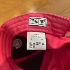 アディダス adidas ゴルフ キャップ ピンク　adidas golfの画像