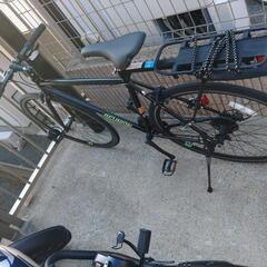 自転車　空気入れ付きの画像