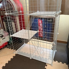 犬、猫ちゃん用３段ゲージの画像