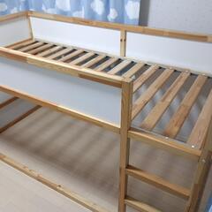 IKEA　イケア　キューラ　キッズ　ベッド　子供部屋　ロフトベッド　家具　　の画像