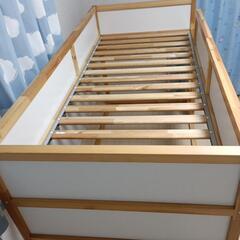 IKEA　イケア　キューラ　キッズ　ベッド　子供部屋　ロフトベッド　家具　　の画像