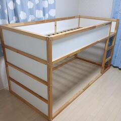 IKEA　イケア　キューラ　キッズ　ベッド　子供部屋　ロフトベッド　家具　　の画像