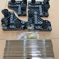 洗濯機置き台　かさ上げ　キャスター
付き　の画像
