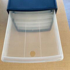 A4レターケース②　引き出し　５段　ブラック（2/4）　の画像