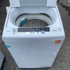 NO B396🌈福岡市内配送設置無料✨🌈日立 全自動洗濯機 白い約束 洗濯7kg 本体幅53cm NW-R704 W ピュアホワイトの画像