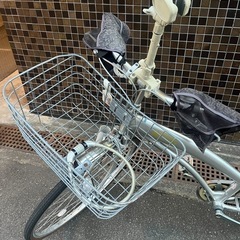 26インチ 自転車セット シティサイクル の画像
