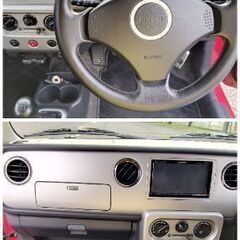 11.8k 美車 MT SS アルトラパン 修無 検9.6 HE21S K6A スズキ 長野 記録簿10枚 ETC ナビ 軽ターボ アルトワークスの画像