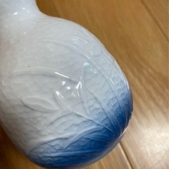 【有田焼】彩美 吹アヤメ天ぷら揃いセット／昭和レトロ／未使用・箱付きの画像