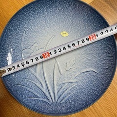 【有田焼】彩美 吹アヤメ天ぷら揃いセット／昭和レトロ／未使用・箱付きの画像