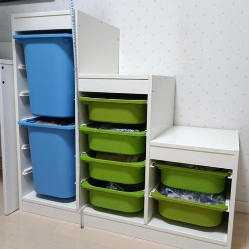 送料込❗️ 完成品❗️IKEA イケア　トロファスト　収納棚　ラック　キッズ 楽天市場】今だけIKEAエコバッグプレゼント【 IKEA 】イケア