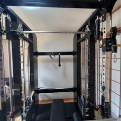 AnyAgeFitness  3in1 マルチスミスマシン　カウンターウエイト式の画像