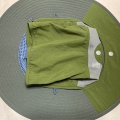 新品 モンベル 帽子 サハラハット ダークグリーン　6600円の画像
