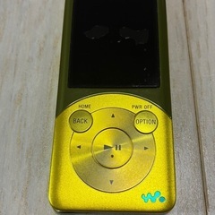 【SONY WALKMAN NW-S754 イエロー】動作品・付属ケーブル付きの画像