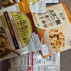 非常食6点セットの画像