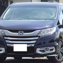 H26　オデッセイ　アブソルートEX　純正ナビ　TV　マルチビューカメラ　両側パワースライドドア　ETC　純正18インチアルミ　フリップダウンの画像