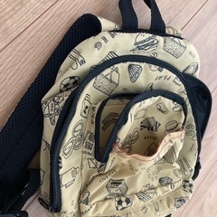 300円。子ども用リュックサックの画像