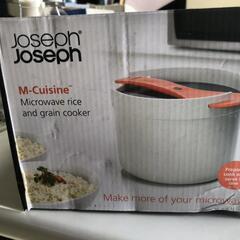 【松本市引き取り限定】⭐未使用品⭐JosephJoseph M-Cuisine（電子レンジライスクッカー）の画像