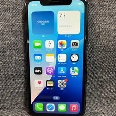 激安　iPhone  XR 128GB BLACK SIMフリーの画像
