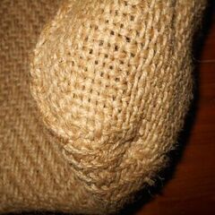 麻　ジュート　バッグの画像