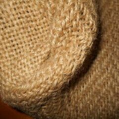 麻　ジュート　バッグの画像