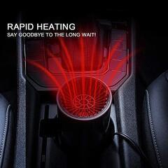 車用ヒーター カーヒーター 霜取り装置 曇り止め 12V 150W 12V車両 の画像