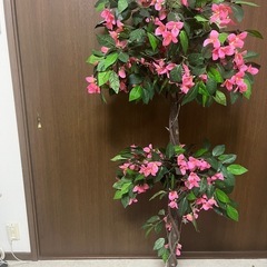 プラスチックの花の画像
