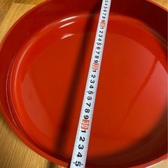 【未使用】レトロ漆器 飯切り＆おひつ5個セット／昭和 和モダン 食器セットの画像