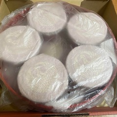 【未使用】レトロ漆器 飯切り＆おひつ5個セット／昭和 和モダン 食器セットの画像