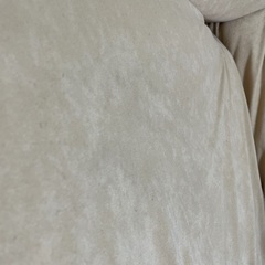 ベージュのソファの画像