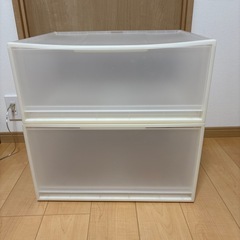 【お譲り先決まりました】収納ケース　2つ