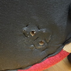 パッチワークソファー　2人掛けの画像