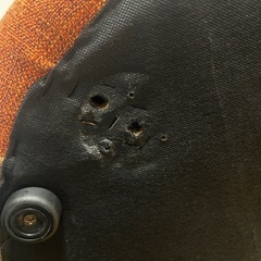 パッチワークソファー　2人掛けの画像