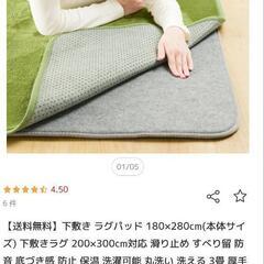 下敷きラグパッドの画像